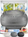 Produktbild: PUREVA Flow Luftentfeuchter ohne Strom mit 450g Granulat [NEUESTE FORMEL]