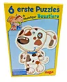 Produktbild: Erste Puzzles - Kinder - Haustiere - 6 Stk - Haba- Holzfigur -Neu OVP 2. Wahl *