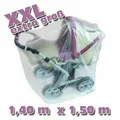 Produktbild: XXL Staubhülle Staubschutzhülle Abdeckung für Kinderwagen Wetterschutz  18820