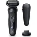 Produktbild: Braun Series 5 52-N1200S, Folienschaber, Schwarz, Tasten, Akku, Lithium-Ion (Li-Ion), Integrierte Batterie - Schwarz