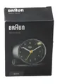 Produktbild: Braun BC12B Klassischer analoger Wecker Schlummerfunktion und Licht, schwarz