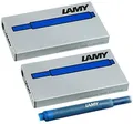 Produktbild: LAMY T10 Tintenpatrone 2er Set - Großraumpatronen in der Farbe blau