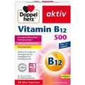 Produktbild: Doppelherz Vitamin B12 500 Tabletten 30 St