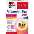 Produktbild: Doppelherz Vitamin B12 500 Tabletten 30 St