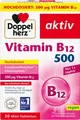 Produktbild: Doppelherz Vitamin B12 Tabletten Hochdosiert 500 µg Vegan 30 Stück Immunsystem