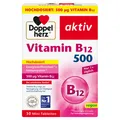 Produktbild: Vitamin B12 500 - Hochdosiert mit 500 µg Vitamin B12 pro Tablette - vegan - 3...