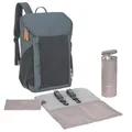 Produktbild: LÄSSIG Baby Wickelrucksack mit Wickelunterlage, Kinderwagenbefestigung und Flaschenhalter/GRE Slender Up Backpack Reflective anthracite