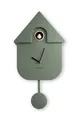 Produktbild: Kuckucksuhr Modern Cuckoo  jungle green Wanduhr ohne Ziffern und Zahlen