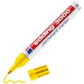 Produktbild: edding 3000 Permanentmarker - gelb - 1 Stift - Rund-Spitze 1,5-3 mm - schnell trocknender Permanent Marker - wasserfest, wischfest - für Karton, Kunststoff, Holz, Metall - Universalmarker
