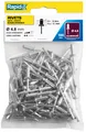 Produktbild: Rapid Blindniete Standard 4,8 x 14 mm aus Aluminium 100 Stück