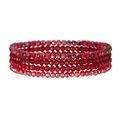 Produktbild: Damen Perlen Armband Mehrschichtiges Steine Armband Boho Modeschmuck Beste Fr...