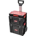 Produktbild: Qbrick System PRO Set 2 Werkzeugwagen Set + PRO Cart 2.0 + PRO Toolbox 2.0 + PRO Organizer 100 450 x 390 x 690 mm 52 l IP54 - Schwarz