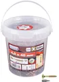 Produktbild: Universalschrauben 4,0 x 40 mm  500 Stück im Set  Senkkopf  TX TorxAntrieb  T...