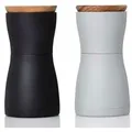 Produktbild: AdHoc Salz- & Pfeffermühle Twin 2tlg. Kunststoff Schwarz, Grau Schwarz /