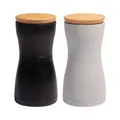 Produktbild: AdHoc Pfeffer- & Salzmühlen-Set Twin, 13,3 cm, schwarz und grau