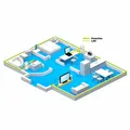 Produktbild: FRITZ! Powerline 1220E 1200 Mbit/s Eingebauter Ethernet-Anschluss Weiß 2 Stück(e) (20002737)