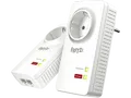 Produktbild: AVM FRITZ!Powerline 1220 Set, Gigabit-Adapter mit integrierter Steckdose 1,200 Mbit/s