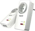 Produktbild: AVM W LAN Steckdosen Adapter FRITZ!Powerline 1220E Set 2Stk. AES-Verschlüsselung