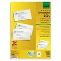 Produktbild: Visitenkarten Sigel 3C LP800, 85 x 55mm, 250g, weiß, glatte Kanten, 100 Stück