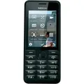 Produktbild: Nokia A00011072 301 Smartphone (6,1 cm (2,4 Zoll) Display, 3,2 Megapixel Kamera, Stereo FM, 64 MB interner Speicher) schwarz