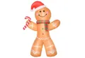 Produktbild: HOMCOM Weihnachtsfigur Lebkuchenmann