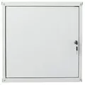Produktbild: PROREGAL® Spind Schließfachwürfel Wertfachschrank Umkleideschrank Möbeltresor CUBIC Verstärkte Ecken, Zylinderschloss, Würfel miteinander verschraubbar grau 45 cm x 45 cm x 45 cm