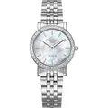Produktbild: Roamer Scala Damen Armbanduhr, Edelstahl, 28mm, Edelstahlarmband, Silber, 3 bar, Zifferblatt: Perlmutt, 976830 41 20 50