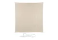 Produktbild: relaxdays Sonnensegel Quadrat in Beige, 2 x 2 m