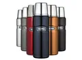 Produktbild: THERMOS Kanne King Isolierflasche 0,47L Flasche Isolierkanne Tee Drehverschluss Farbe: Stainless steel mat