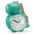 Produktbild: Atlanta Kinderwecker Dino mit Melodie Alarm Schleichende Sekunde Licht Obenabsteller - 2167