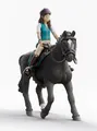 Produktbild: SCHLEICH - Reiterinnen Lisa und Storm -  - SHL42712