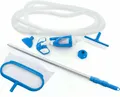 Produktbild: Intex Pool Reinigungsset, Teleskopstiel 2,79m / Schlauch 7,5m / 2tlg. Bodensauger mit Filtersieb zum Anschluß an die Filterpumpe,