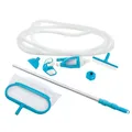 Produktbild: Intex 28003 Pool Reinigungsset Deluxe Bodensauger Kescher Teleskopstange 279cm