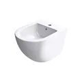 Produktbild: doporro WC-Bidet Düren179 Weiß 48,5x36x33 cm aus Keramik Wand-Bidet mit Überlauf