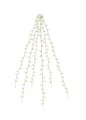 Produktbild: Spetebo LED Weihnachtsbaum Überwurf - mit 6 Strängen á 2m - 120 LED in warm weiß Lichterkette Lichternetz Tannenbaum Fahnenmast Beleuchtung innen außen