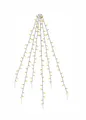 Produktbild: LED Weihnachts Baum Überwurf - 2m - Lichter Kette Netz Girlande Tanne warm weiß