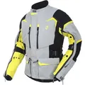 Produktbild: Rukka Rimo-R Motorrad Textiljacke, gelb-silber, Größe 46 für Männer