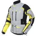 Produktbild: Rukka Motorradjacke Rimo-R Motorrad Textiljacke wasserdicht gelb|silberfarben 46