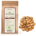 Produktbild: (14,60 EUR/kg) 500g BIO Pinto Bohnen getrocknet, Pintobohnen Wachtelbohnen BIO