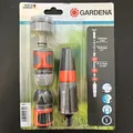 Produktbild: GARDENA Grundausstattungsset Bewässerung Reinigungsspritze Wasserstop (18291-20)