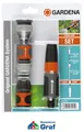 Produktbild: GARDENA Wasserhahn Anschluss-Set mit Reinigungsspritze Gartenspritze /#862477