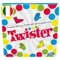Produktbild: Hasbro Gaming Twister Spiel in Box, inklusive 1 Twister-Teppich, 1 Rad und Anleitung, Version 2020 in Italienischer Sprache, Mehrfarbig