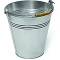 Produktbild: NÖLLE PROFI BRUSH Bürsten- und Pinseltechnik e.K. Metalleimer, 10 Liter, Schwerer Metallbügel mit Holzgriff für besseren Tragekomfort, Material: Metall verzinkt 00737450