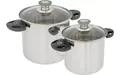 Produktbild: Bo-Camp Elegance Compact Edelstahl Kochtopf Set 2-tlg. Kochgeschirr B-Ware