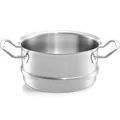 Produktbild: Fissler Original-Profi Collection/Edelstahl-Dämpfeinsatz (Ø 20 cm) Topf-Dampfeinsatz, Induktions-Dampfgarer gelocht - Induktion