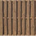 Produktbild: Delta Bohlen-Zaun Natura braun 180x180cm