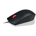 Produktbild: Lenovo 4Y50R20863, Beidhändig, Optisch, USB Typ-A, 1600 DPI, Schwarz - Schwarz