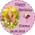 Produktbild: Tortenaufleger Fototorte Tortenbild zum Geburtstag Rund 14 cm G3 (Zuckerpapier)