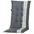 Produktbild: SESSELAUFLAGE Auflagen Hoch Madison Grey 120x50x6 Polster Kissen Garten Terrasse