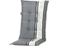 Produktbild: Auflage für Hochlehner Madison 50 x 123 cm Baumwolle-Polyester grau-creme